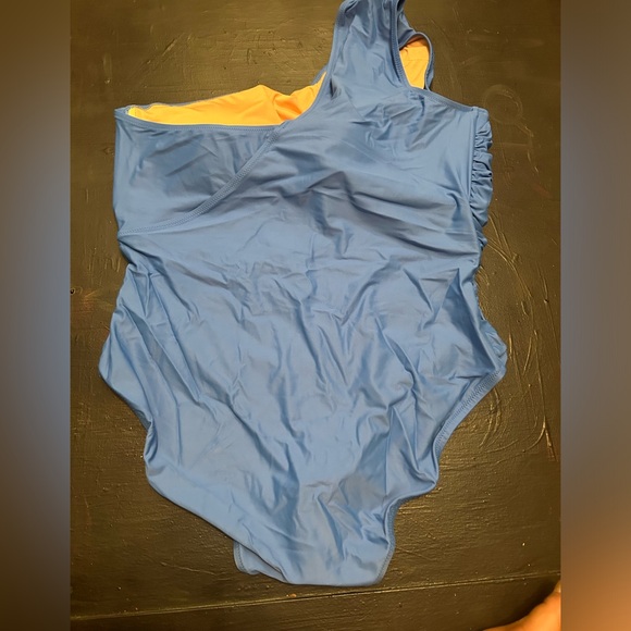NWT blue one Shoulder one piece (sz 20) - Picture 7 of 8
